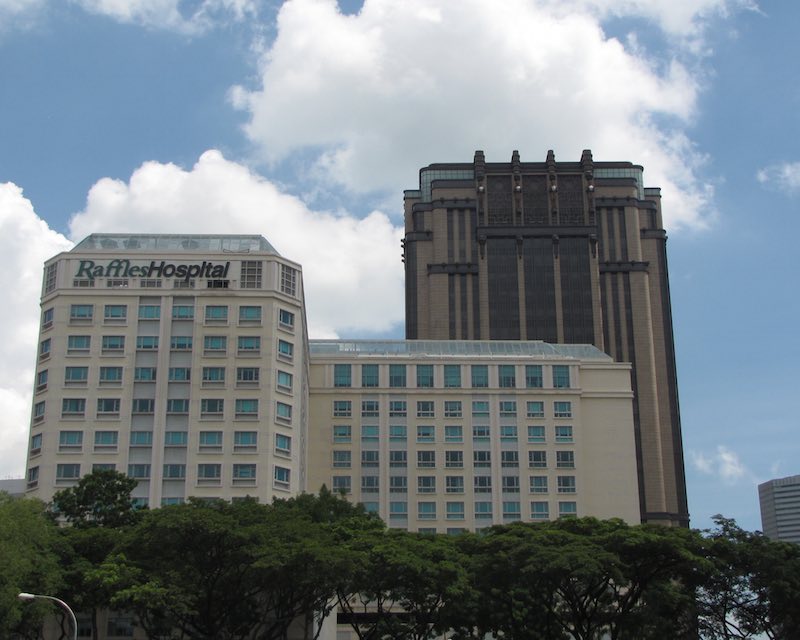 photo of Raffles Hospital in Singapore