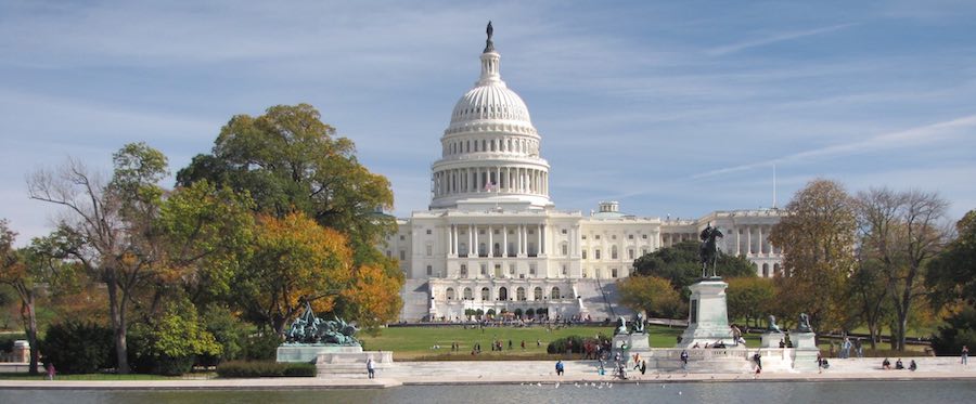 photo of the Capital building in Washington DC