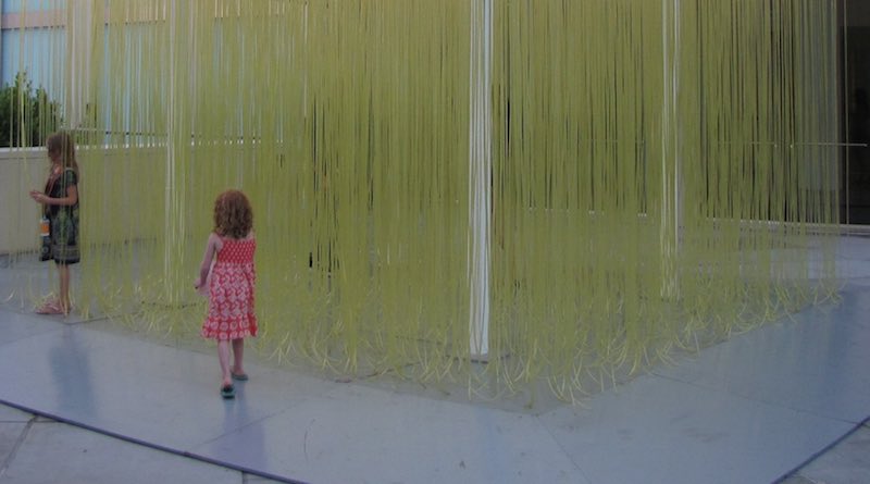 Sculpture Outside the Los Angeles County Museum of Art